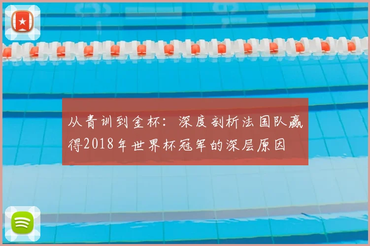 从青训到金杯：深度剖析法国队赢得2018年世界杯冠军的深层原因